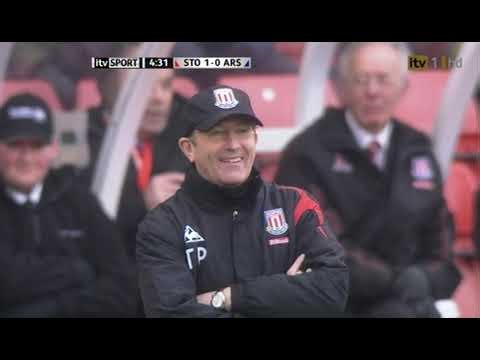 Stoke City 3-1 Arsenal FA Cup 4th Round 24/01/2010 FULL MATCH
