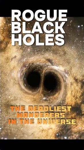 Rogue Black Holes: The Deadliest Wanderers in the Universe #RogueBlackHole #CosmicMonsters