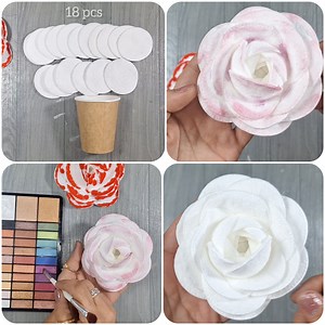 472K views · 2.4K reactions | Wow!! Very easy decorative rose tutorial 﫶 | Yeliz Craft | Facebook