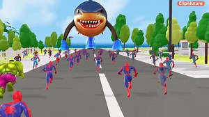 775K views · 11K reactions | ️ Spider-Man Challenges Changing Clothes vs Squid Game 3 Rescue Superman vs Hulk vs Venom 3  Siêu Nhân #kids #spiderman #marvel #movie #game #GTA5 #deadpool #sharkspiderman #jokerspiderman #comedy #siêunhân #superhero #hulk #joker fight #squidgame #squid #game #cartoon | Clip 4 Future | Facebook