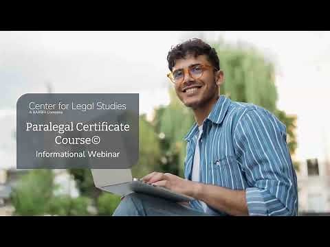 Paralegal Certificate Course© | Informational Webinar (October 2024)