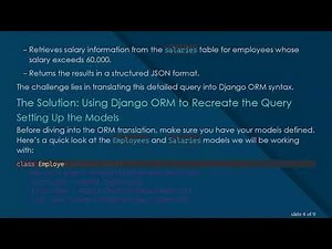 Using Django ORM to Generate Raw Queries Efficiently