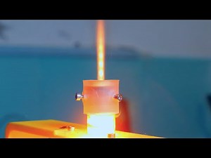 I built a PULSED ROCKET ENGINE