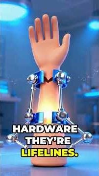 “When the bone explodes, this is what keeps everything together — from the outside.”