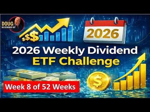My 2026 Weekly Dividend ETF Challenge Buying 10 Tracking High-Risk Weekly Income ETFs UPDATE WEEK 8