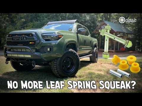 Greasable Leaf Springs - 3rd Gen Tacoma