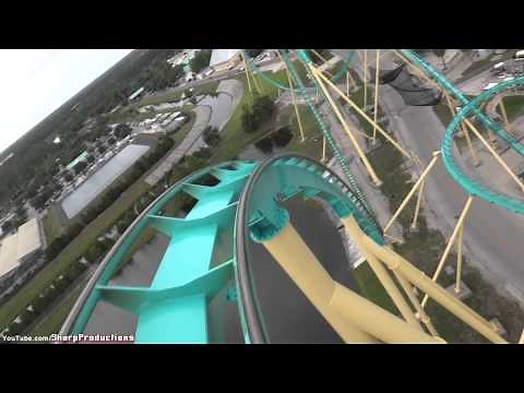 Kraken (HD POV) SeaWorld Orlando