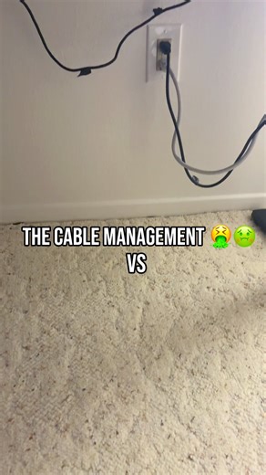 Cable management vs setup #techtok #tech #pc #monitor #setup | monitor