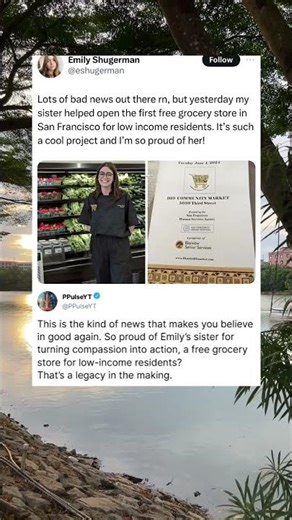 She opened the first free grocery store in San Francisco #shorts