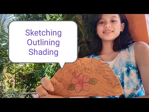 Sketching,Outlining and Shading.Activity in TLE 6 Module[#16 video]