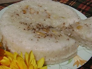 Kerala Sweet Dish - Vattayappam (Steamed Rice Cake)