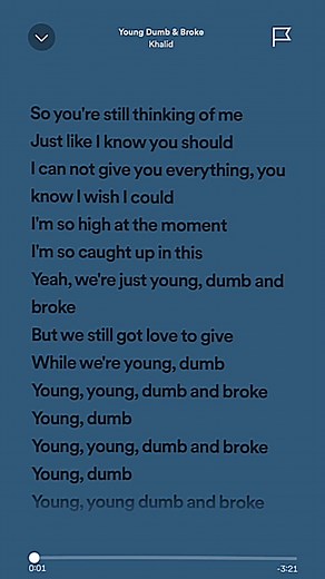 Spotify Song Lyrics Compilation