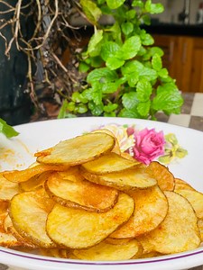 164K views · 4.2K reactions | Let’s make easy potato chips..snack...