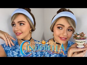 Disney's Cinderella Inspired Makeup and Hair Tutorial👸🏼| Katrina West✨