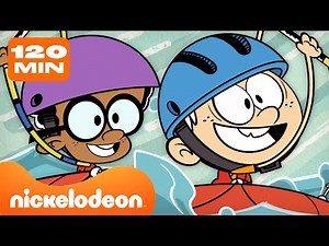 Loud House | Petualangan Luar Ruangan Keluarga Loud 🌲 dengan Casagrande | 2 Jam | Nickelodeon Bahasa