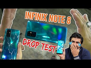Infinix Note 8 Drop Test | Checking Durability Front & Back | It Survive? 🤔