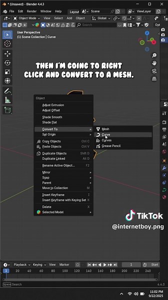 Convert SVG to 3D Models Using Blender 3D