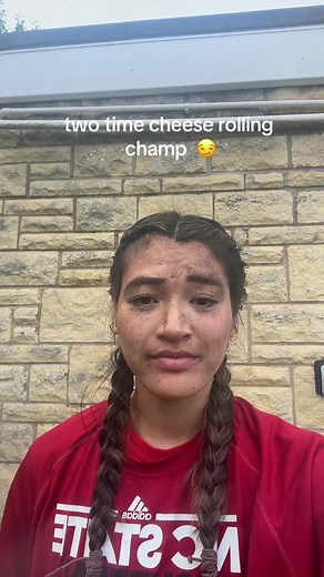 Two-Time Cheese Rolling Champion: Let's Freaking Go! #Cheeserolling #FYP