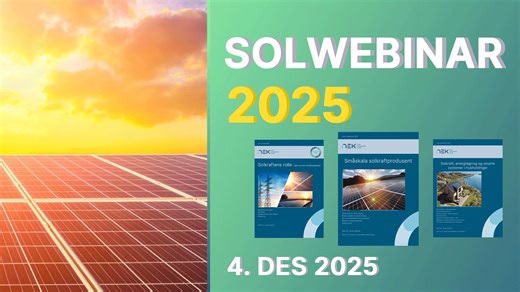 NEKs Solwebinar 4. desember
