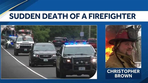 Northwood community mourns the sudden death of a firefighter