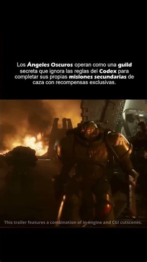 Como los Ángeles Oscuros eluden el Codex Astartes (cinemáticas de videojuegos) #warhammer40k