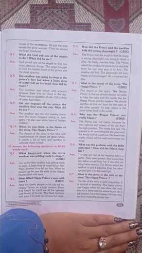 9th class moments chapter 5 question answer 😍😍