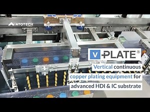 vPlate® – vertical continuous copper plating equipment for advanced HDI & IC substrate