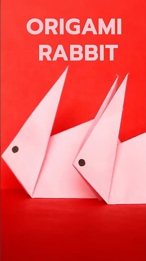 Origami Rabbit 🐇 | Easy Paper Bunny Tutorial | DIY Paper Craft for Beginners