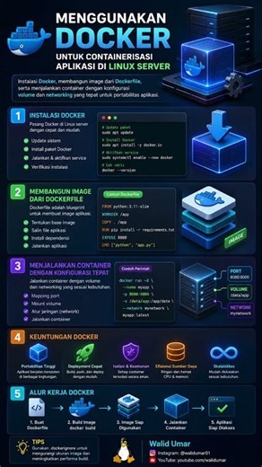 Menggunakan Docker untuk Containerisasi Aplikasi di Linux Server