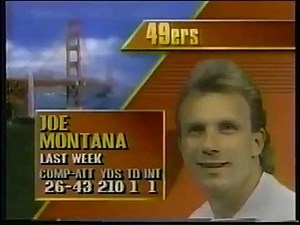 Washington Redskins vs San Francisco 49ers 1990 Week 2