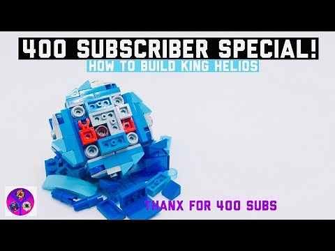 400 SUBSCRIBER SPECIAL! | How to build LEGO king Helios | Thanx for 400 subs