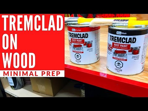 Tremclad | Rustoleum on Wood Cabinets