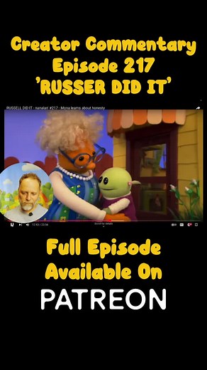 Check out Jason talking about one of our fan favorite episodes, ‘Russer Did It!’. Creator Commenraries now available on Patreon! Link in Bio 🎥 | Nanalan'
