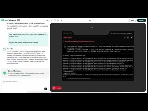 How to tackle common error messages when using Specode