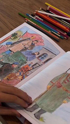 Today we’re coloring the Commander-in-Chief of the Red Army during the Russian Civil War. This coloring book for adults helps you relax your mind and dive into history. To order the Soviet Soldiers coloring book, visit sovietboots.com — available in paper and PDF versions. #Lenin #Revolution #1917 #ColoringBook #History #SovietUnion #ArtTherapy #SovietSoldiers #ussr | Soviet Boots