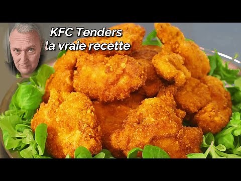 Recette des Crispy Tenders de KFC (facile et super croustillant)