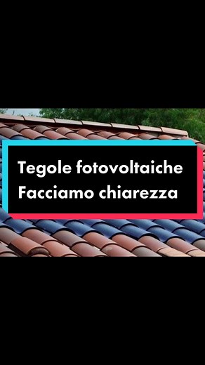 Quando si usano e come funzionano le tegole fotovoltaiche? #fotovoltaico #fotovoltaica #energiaelettrica #pannellisolari #pannellifotovoltaici #impiantifotovoltaici #carobolletta