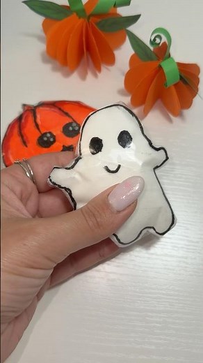 Easy Halloween Squishy👻 | Let’s make it together 😇