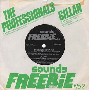 The Professionals / Gillan - Sounds Freebie No. 2