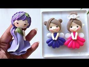 Dolls Tutorial with Air Dry Clay | Clay Craft Ideas