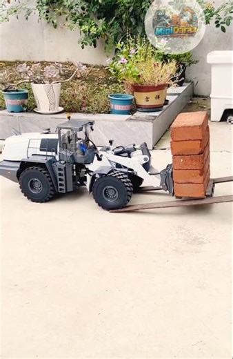 “Real Bricks,Mini Machine! Powerful RC Loader in Action 🚜”#trending#youtubeshorts#construction#short