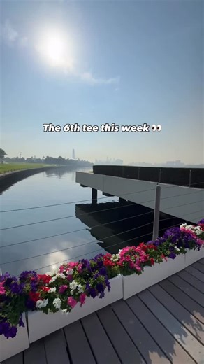 DP World Tour on Instagram: "The player’s walk onto the 6th tee box this week 🤩 #DubaiInvitational"