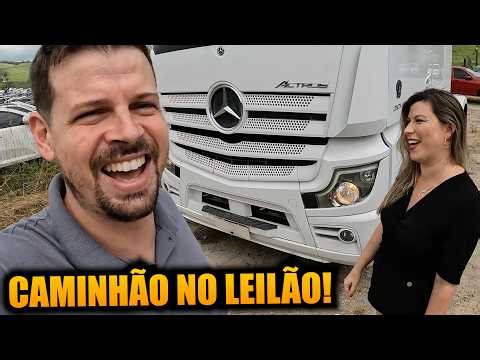 VAMOS COMPRAR UM CAMINHÃO NO LEILÃO?