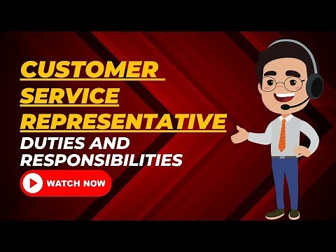 Customer Service Representative Duties And Responsibilities