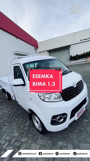 Hai Dulur ESEMKA Yuk, kenalin salah satu produk dari ESEMKA Mobil Pick Up BIMA 1.3 AC Power Steering yang di desain dengan elegan dan mempunyai bak panjang dengan muatan hingga 1 Ton. Ada yang penasaran dengan produk ESEMKA lain nya ? yuk, ikuti terus semua sosial media ESEMKA #ESEMKAINDONESIA #ESEMKABISA #ESEMKABIMA1.3