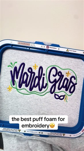 Essential Puff Foam for Embroidery Projects