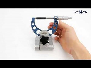 Kalibracja mikrometru zewnętrznego # How to zero a micrometer