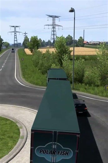 EP8 | High-speed truck out of control 😱 hit a car and stopped with huge effort #Shorts