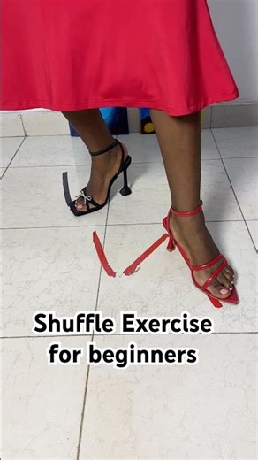 Shuffle Hiphop/footwork exercise for beginners #shorts #dance