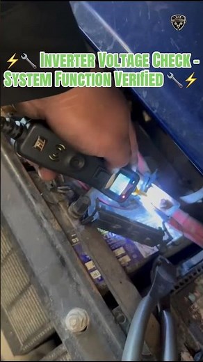 ⚡🔧 Inverter Voltage Check – System Function Verified 🔧⚡